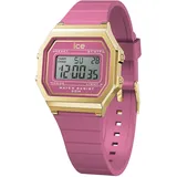 ICE-Watch - ICE digit retro Blush violet - Lila Damenuhr mit Plastikarmband - 022051 (Small)