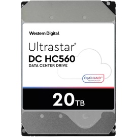 Western Digital WD Ultrastar DC HC560 - Festplatte - 20 TB - intern - 3.5" (8.9 cm) - SAS 12Gb/s"