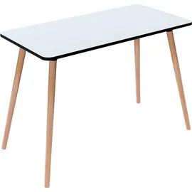 Paperflow Schreibtisch Micro Office Buche / Weiß