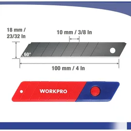 WorkPro Cuttermesser 18 mm