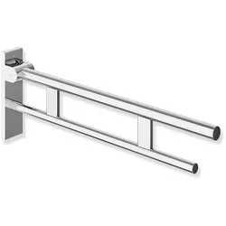 HEWI System 900 Stützklappgriff Duo Design B 900.50.16140, Accessoires, edelstahl verchromt