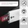SOTech VarioSlide KV2-200-H76-L800-EH 812,8 mm mit Lock-in/out Einrastfunktion rot Schwerlast-Vollauszug belastbar bis 200 kg,