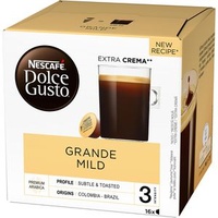 Nescafe Kaffeekapseln Dolce Gusto, Grande Mild, 16 Kapseln