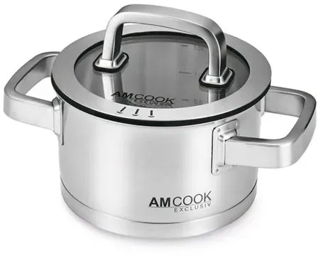 AM COOK Topf inkl. Deckel Ø 16x9 cm