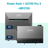 Anker SOLIX Power Dock mit Anker SOLIX Solarbank 3 E2700 Prox2 und BP2700x3