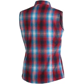 Maier Sports Paloma Salsa/Blue Aster/Check 38