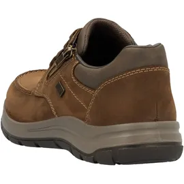 Rieker Schnürschuh braun / dunkelgrau 45