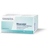 SANAVITA Pharmaceuticals GmbH Bisacodyl Sanavita 10 mg Zäpfchen