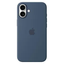 Apple iPhone 16 Silikon Case mit MagSafe ultramarin