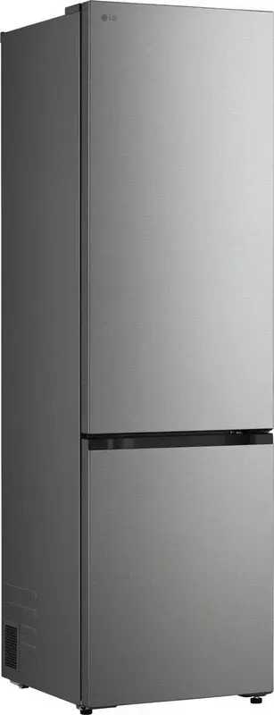 LG Zero Clearance AI-Smart-Kühlschrank mit Linear Cooling, DoorCooling+, FRESHBalancer, Smart Inverter Kompressor, ThinQ App-Steuerung, 375 Liter Fassungsvermögen, Silber - Freistehend