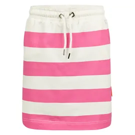 salzhaut Midirock Damen Gestreift Rosa/Sanftes Weiß 36