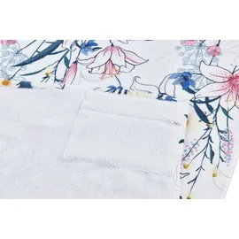 Done. White Flowers Badetuch 90 x 180 cm bunt