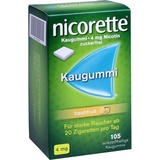 NICORETTE Freshfruit 4 mg Kaugummi 105 St.