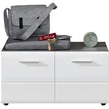 Home Affaire Sitzbank 80 x 41 x 35 cm weiß / weiß
