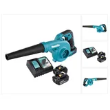 Makita DUB 185 RT Akku Laubbläser Gebläse 18 V + 2x Akku 5,0 Ah + Ladegerät