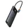 Baseus Metal Gleam II 10-in-1 USB-HUB Dual Display Schwarz (USB-C auf 2*HDMI4K)