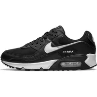 Nike Damen WMNS AIR MAX 90 Sneaker, Black/White-Black, 36