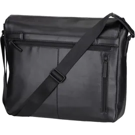 JOST Aarhus Messenger Leder 38 cm Laptopfach schwarz
