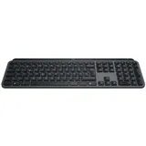 Logitech MX Keys S Plus MX Palm Rest, Graphite, schwarz, LEDs weiß, Logi Bolt, USB/Bluetooth, UK (920-011586)