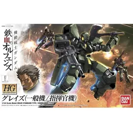 BANDAI SPIRITS Bandai – Model Kit – HG 1/144 – Graze Standard/Commander Typ – 13 cm