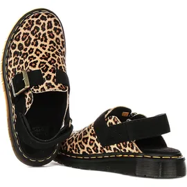 Dr. Martens Airwair Dr. Martens Jorge 2 Clogs Pantolette braun LEO 41088200 für Damen, animal, Größe 39 EU