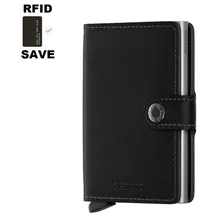 Secrid Miniwallet Unisex Geldbörse schwarz