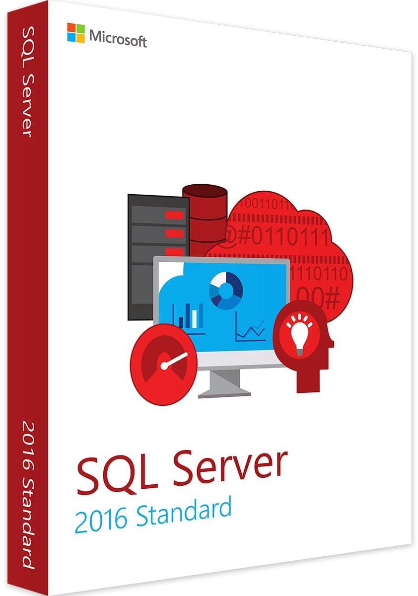 Microsoft SQL Server 2016 Standaard - 2 Core Editie