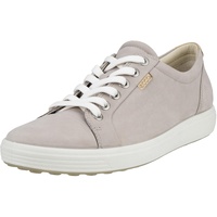 ECCO Soft 7 Sneaker Shoe, Grey Rose, 36 EU Schmal