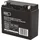 EMOS Wartungsfreier Bleiakku 12V 18Ah - AGM Batterie - Für Notbeleuchtung, Alarmsysteme, USV-Geräte - Ventilgesteuert, Sicherheitsventile - 181x77x167 mm