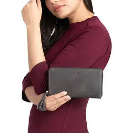 ROYALZ Helena Vintage Geldbörse Damen navy grau