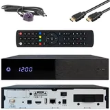 AB Pulse 4K UHD Sat Receiver (1x DVB-S2X Sat, Linux E2, PVR, H.265, HDR10, Ultra HD 2160p, 2 GB RAM & 8 GB Flash, USB 2.0, HDMI, CI, CA-Kartenleser, MicroSD-Slot, LAN, schwarz, 500GB)