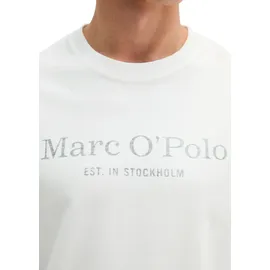 Marc O'Polo T-Shirt klassisches Logo-T-Shirt weiß L