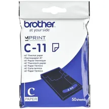 Brother Thermo-Papier A7 50 Blatt (C11)