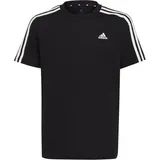 Adidas Essentials 3-Streifen Cotton T-Shirt Black / White 152