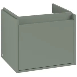 Villeroy & Boch Skyla C78300, 522x436x424mm 2 Ausz. Waschtisch mittig Soft Green