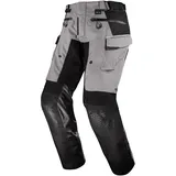 LS2 Apollo wasserdichte Motorrad Textilhose, schwarz-grau, Größe L