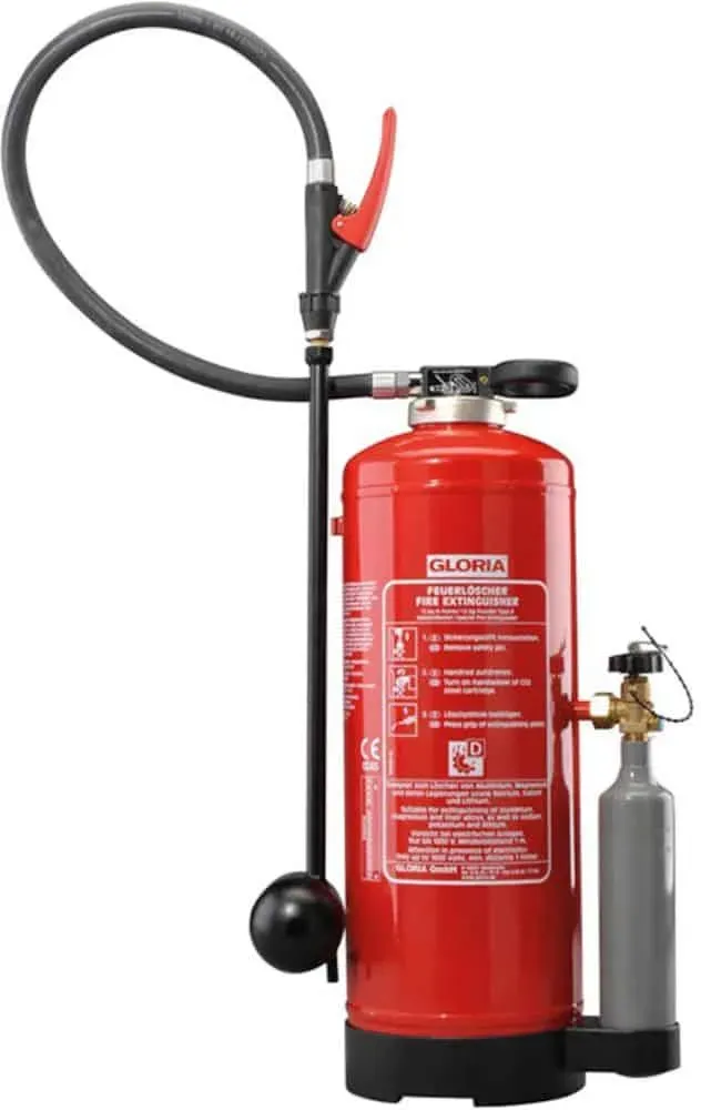 Gloria - P 12 M - 12kg  - Metallbrand-Auflade-Feuerlöscher