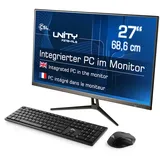 CSL All-in-One-PC Unity F27B-ALS 27" Full HD Intel N200 3,7 GHz 16 GB RAM 512 GB SSD Intel UHD Graphics Windows 11