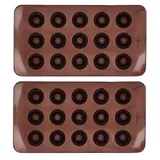 Birkmann CHOCOLATERIE Pralinenform 2er Set 11,5 x 21 cm