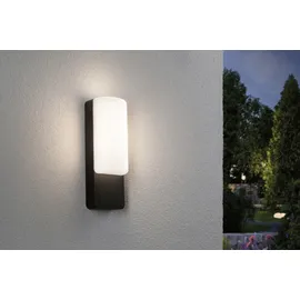 Paulmann Außenwandleuchte Aluminium 93x77mm 8,5W 560lm IP44 Anthrazit
