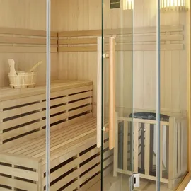 Artsauna Espoo150 Premium inkl. 6 kW Ofen + int. Steuerung