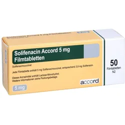 Solifenacin Accord 5 mg Filmtabletten 50 St