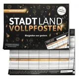 Denkriesen Stadt Land Vollpfosten - Silvester Edition "Bleigießen war gestern"