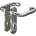 Kurzschildgarnitur CORE 8100 8 mm/7051K WC 78MM Edelstahl