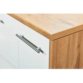 Respekta Winkelküche L-Form 310 x 172 cm Weiß