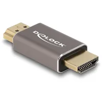 DeLock Highspeed - HDMI-Adapter mit Ethernet - HDMI männlich