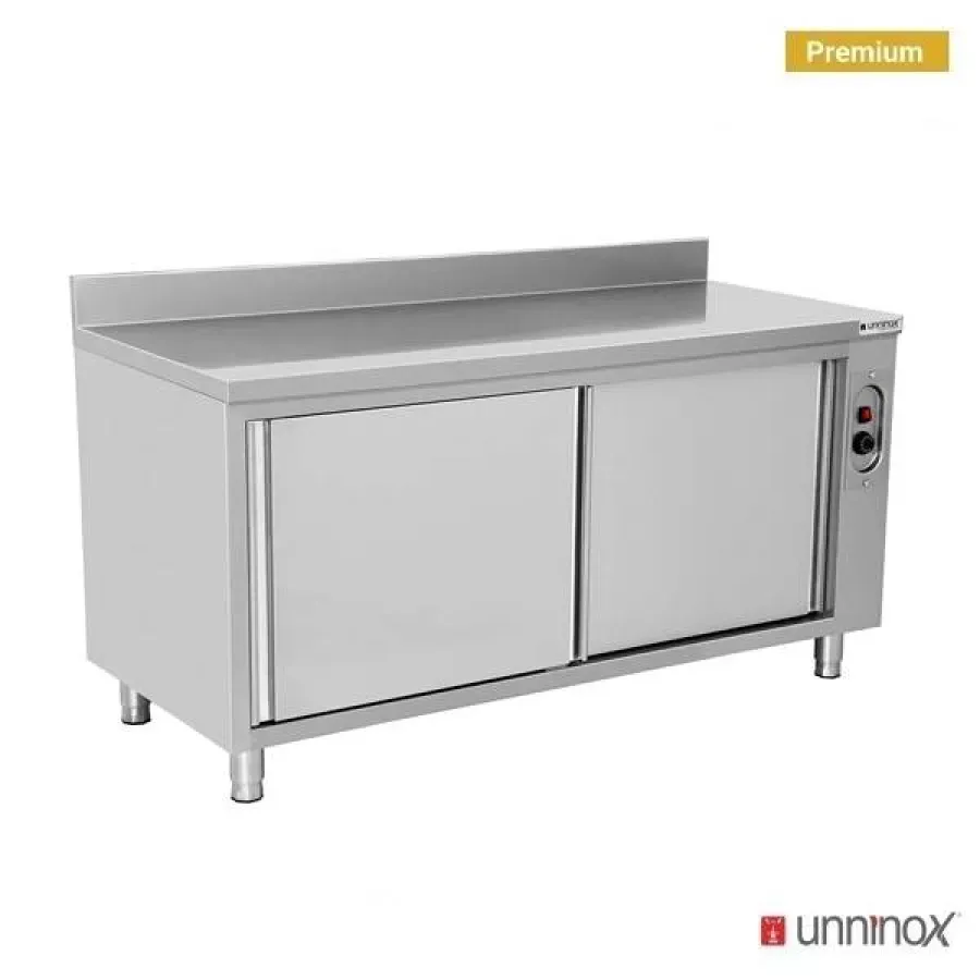Heizschrank 2000x600x850 mm 1,5 kW Edelstahl Schiebetüren