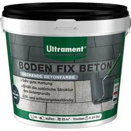 Ultrament Beton Frisch Anthrazitgrau 4 l