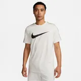 Nike Sportswear Repeat T-Shirt Herren 122 - summit white/summit white/black L