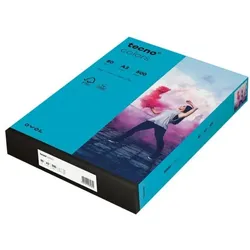 Inapa tecno Farbige Papiere »Rainbow / tecno Colors« blau